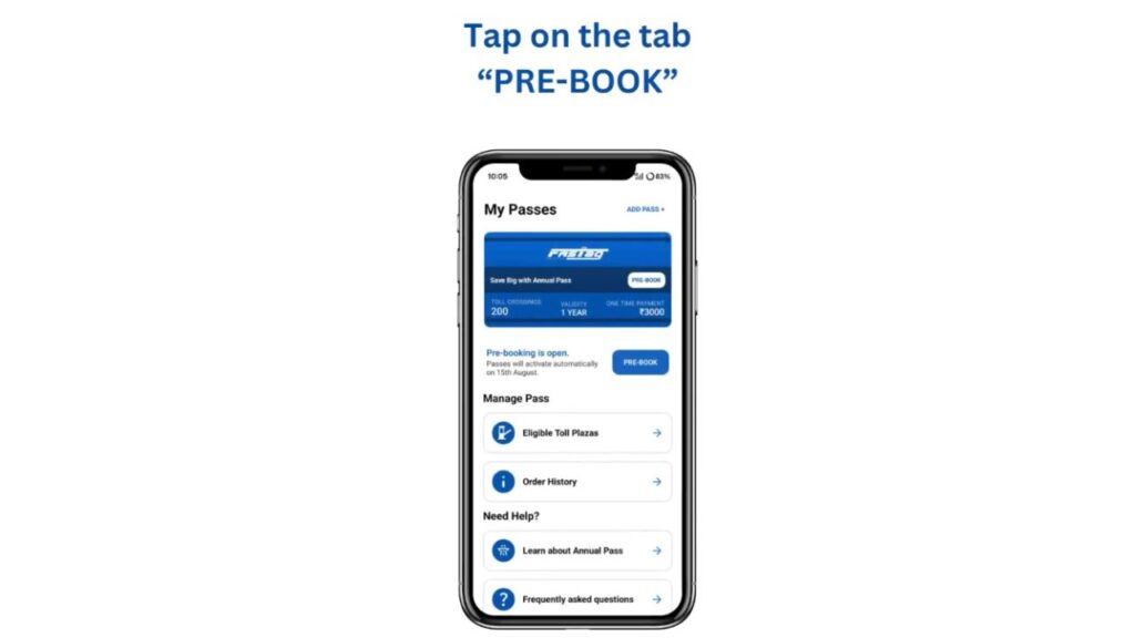 FASTag Annual Pass Step By Step GuidePC-MoRTH X