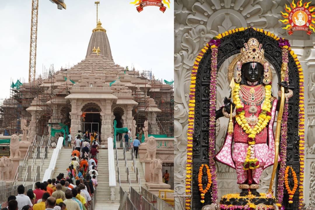 राम मंदिर अयोध्या Photo Credit:- X/@ShriRamTeerth