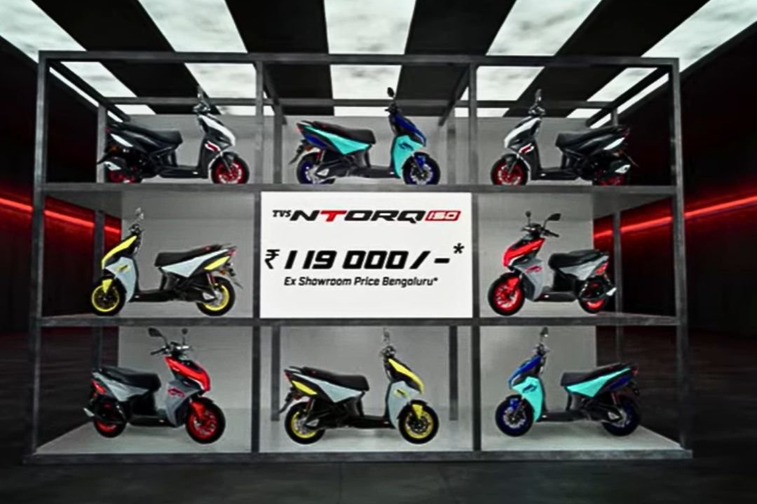 tvs ntorq 150 price