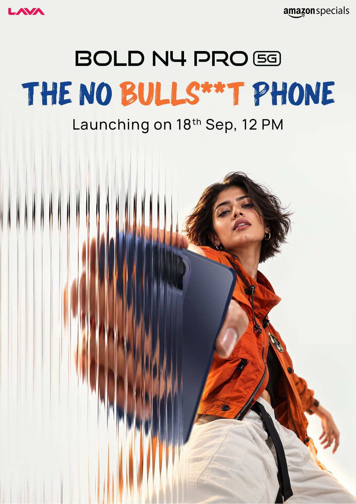 Lava Bold N4 Pro 5G भारत में 18 सितंबर को दोपहर 12 बजे लॉन्च होगा।