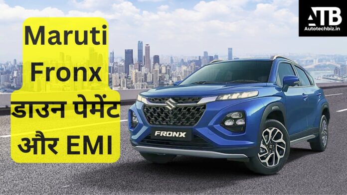 Maruti fronx down payment and emi