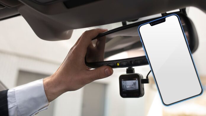 smartphone dashcam setup