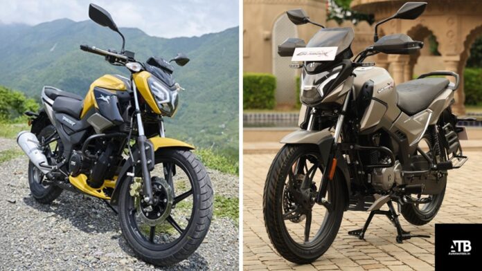 Hero Glamour X Vs TVS Raider 125