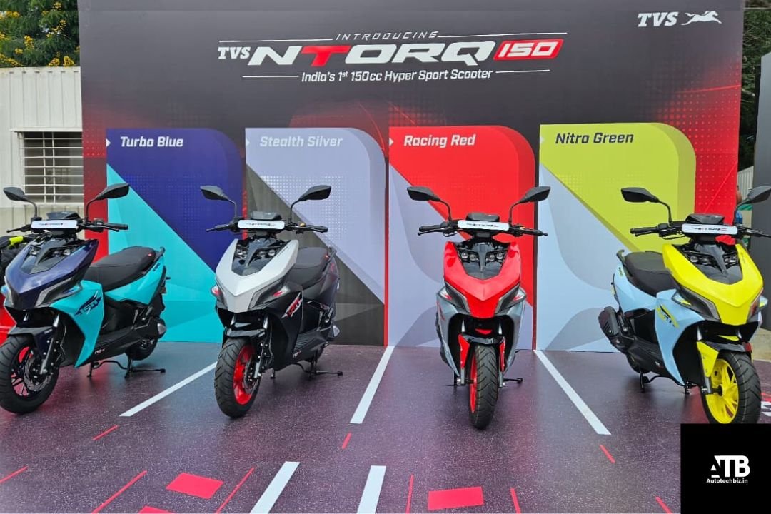 TVS NTorq150 launched