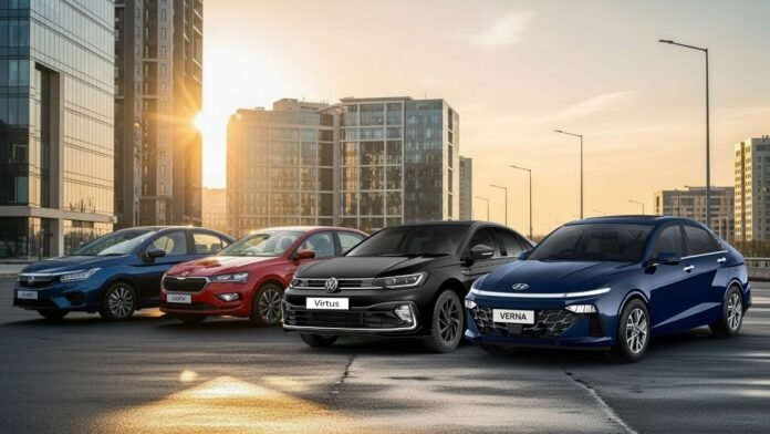 Mid Size Sedan Cars in India in 2025