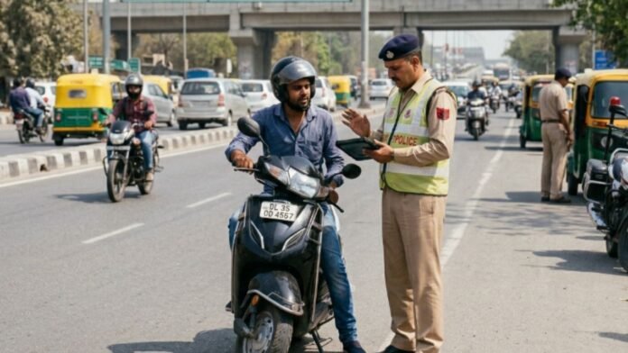 Delhi Police Challan