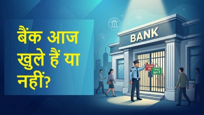 बैंक आज खुले हैं या नही? Photo:- AI Generated