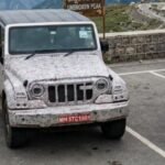 Mahindra Thar Facelift Spied