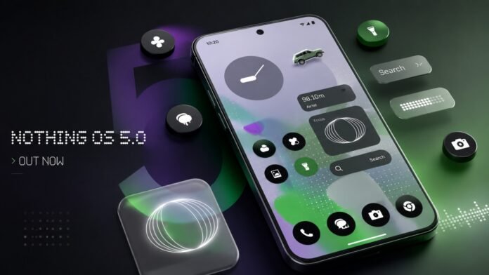 Nothing ने Android 17 पर आधारित Nothing OS 5.0 पेश किया है।