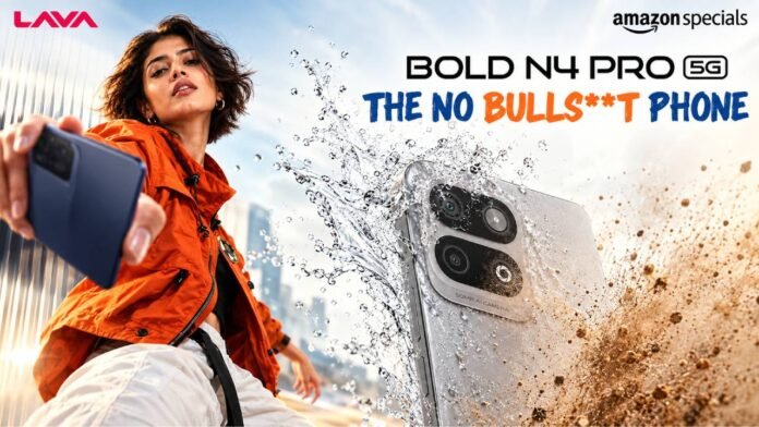 Lava Bold N4 Pro 5G भारत में 18 सितंबर को दोपहर 12 बजे लॉन्च होगा।
