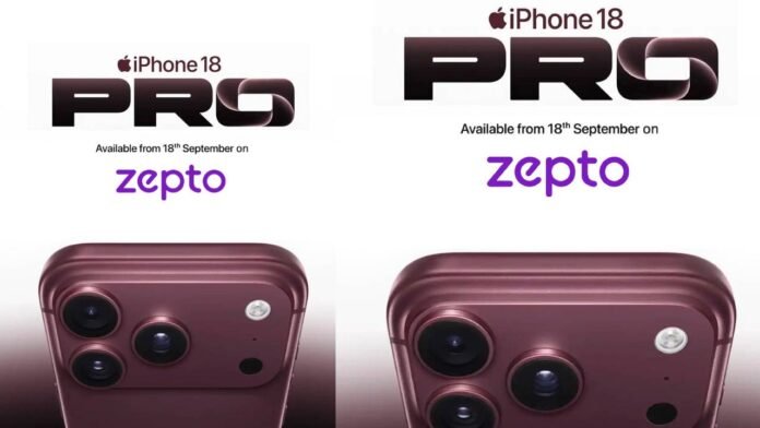 आज से Zepto पर भी खरीद सकते हैं iPhone 18 Pro