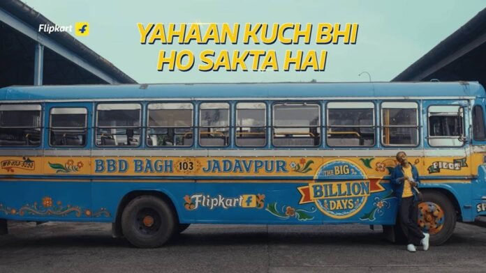 Flipkart ने अपने Big Billion Days फेस्टिवल को कोलकाता के लोकप्रिय BBD Bagh और शहर की बस संस्कृति से जोड़ते हुए खास एक्टिवेशन शुरू किया है।