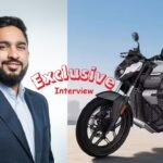 Avore Electric Co Founder with bike