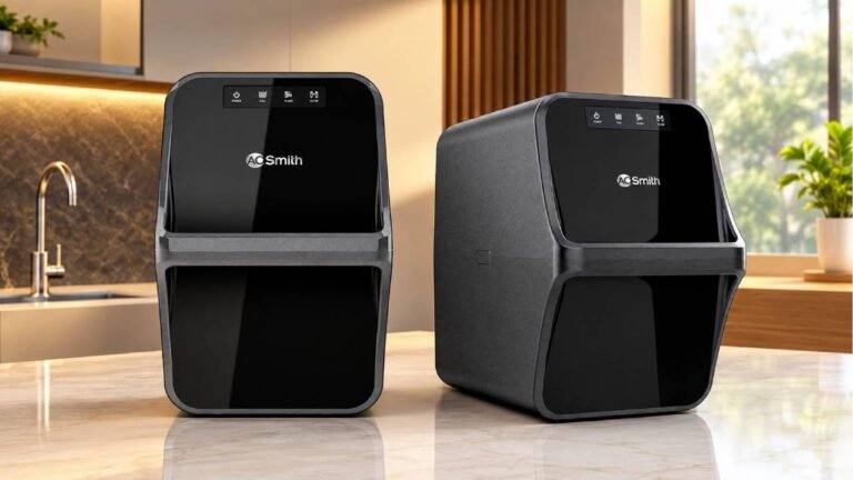 A. O. Smith ने भारत में Z3 Onyx Black वाटर प्यूरीफायर लॉन्च किया।