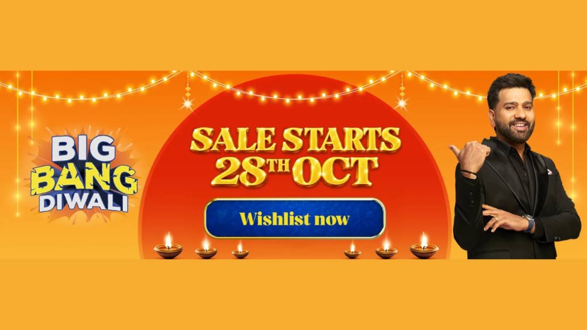 Flipkart Big Bang Diwali Sale 2026 का आगाज 28 अक्टूबर से होने जा रहा है।