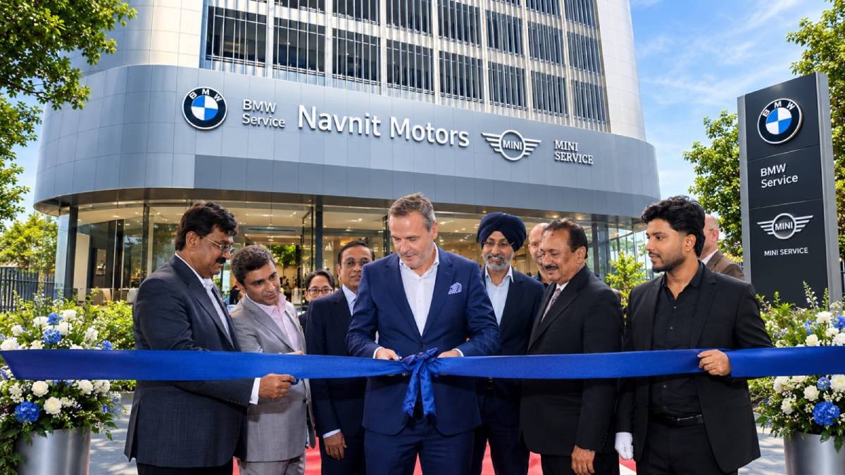 BMW Group India ने मुंबई में Navnit Motors के साथ मिलकर देश की सबसे बड़ी BMW सर्विस वर्कशॉप शुरू की है।