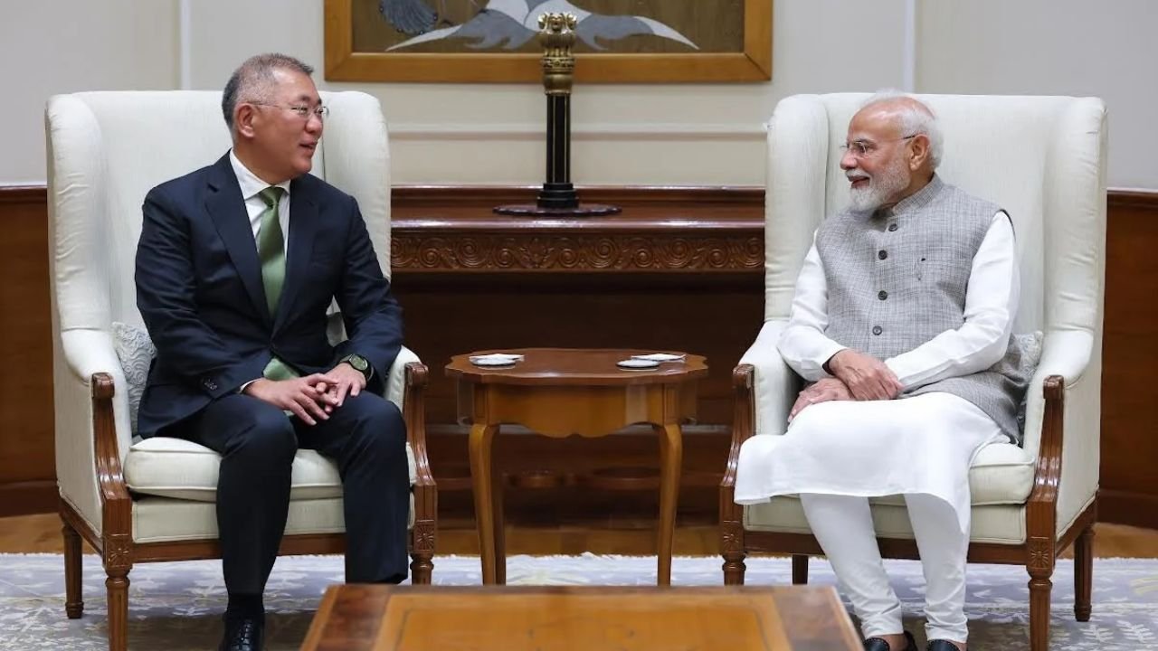 hyundai meet pm modi